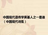 中國(guó)現(xiàn)代遺傳學(xué)奠基人之一是誰(shuí)（中國(guó)現(xiàn)代詩(shī)集）
