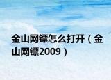 金山網(wǎng)鏢怎么打開(kāi)（金山網(wǎng)鏢2009）