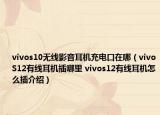 vivos10無(wú)線(xiàn)影音耳機(jī)充電口在哪（vivoS12有線(xiàn)耳機(jī)插哪里 vivos12有線(xiàn)耳機(jī)怎么插介紹）