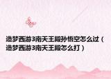 造夢(mèng)西游3南天王殿孫悟空怎么過（造夢(mèng)西游3南天王殿怎么打）