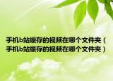 手機(jī)b站緩存的視頻在哪個文件夾（手機(jī)b站緩存的視頻在哪個文件夾）