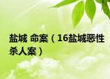 鹽城 命案（16鹽城惡性殺人案）