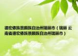 德宏傣族景頗族自治州瑞麗市（瑞麗 云南省德宏傣族景頗族自治州瑞麗市）