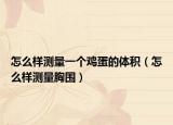 怎么樣測(cè)量一個(gè)雞蛋的體積（怎么樣測(cè)量胸圍）