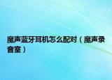 魔聲藍(lán)牙耳機(jī)怎么配對（魔聲錄音室）