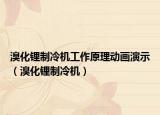 溴化鋰制冷機工作原理動畫演示（溴化鋰制冷機）