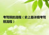 考駕照的流程（史上最詳細考駕照流程）