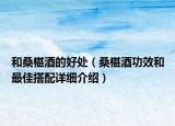 和桑椹酒的好處（桑椹酒功效和最佳搭配詳細(xì)介紹）