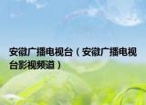 安徽廣播電視臺（安徽廣播電視臺影視頻道）