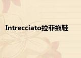 Intrecciato拉菲拖鞋