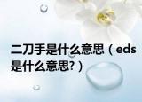 二刀手是什么意思（eds是什么意思?）