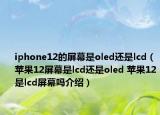 iphone12的屏幕是oled還是lcd（蘋果12屏幕是lcd還是oled 蘋果12是lcd屏幕嗎介紹）