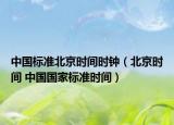 中國標(biāo)準(zhǔn)北京時(shí)間時(shí)鐘（北京時(shí)間 中國國家標(biāo)準(zhǔn)時(shí)間）