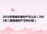 2021年離婚夫妻財產(chǎn)怎么分（2021年二婚離婚財產(chǎn)怎樣分配）