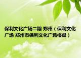 保利文化廣場(chǎng)二期 鄭州（保利文化廣場(chǎng) 鄭州市保利文化廣場(chǎng)樓盤(pán)）