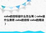 cake的音標(biāo)是什么怎么寫（cake是什么意思 cake的音標(biāo) cake的用法）