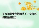 子女撫養(yǎng)費(fèi)包括哪些（子女撫養(yǎng)費(fèi)包括哪些）