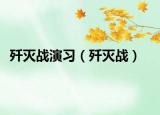 殲滅戰(zhàn)演習(xí)（殲滅戰(zhàn)）