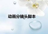 動(dòng)畫分鏡頭腳本