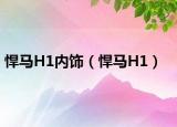 悍馬H1內飾（悍馬H1）