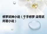 修羅武神小說(shuō)（千手修羅 柒零武所著小說(shuō)）