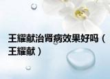王耀獻(xiàn)治腎病效果好嗎（王耀獻(xiàn)）