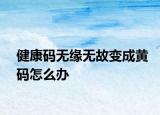 健康碼無緣無故變成黃碼怎么辦