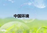 中國環(huán)境