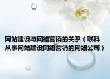 網(wǎng)站建設與網(wǎng)絡營銷的關(guān)系（聯(lián)科 從事網(wǎng)站建設網(wǎng)絡營銷的網(wǎng)絡公司）