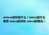 zebras音標(biāo)是什么（zebra是什么意思 zebra的音標(biāo) zebra的用法）