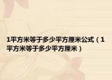 1平方米等于多少平方厘米公式（1平方米等于多少平方厘米）