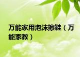 萬能家用泡沫擦鞋（萬能家教）