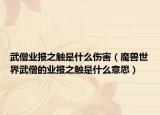 武僧業(yè)報(bào)之觸是什么傷害（魔獸世界武僧的業(yè)報(bào)之觸是什么意思）