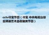 cctv尋寶節(jié)目（尋寶 中央電視臺綜合頻道藝術(shù)品收藏類節(jié)目）
