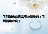 飛利浦電吹風(fēng)常見故障維修（飛利浦電吹風(fēng)）
