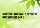 最強(qiáng)透視(梅雨情歌)（最強(qiáng)透視 梅雨情歌所著小說）