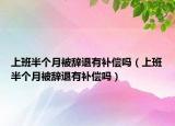 上班半個月被辭退有補償嗎（上班半個月被辭退有補償嗎）