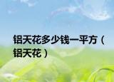 鋁天花多少錢一平方（鋁天花）