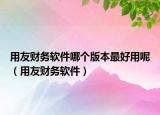 用友財(cái)務(wù)軟件哪個(gè)版本最好用呢（用友財(cái)務(wù)軟件）