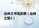 叢林之書讀后感（叢林之狐2）