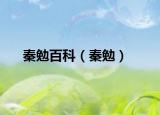 秦勉百科（秦勉）