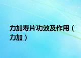 力加壽片功效及作用（力加）