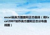 excel畫(huà)直方圖圖和正態(tài)曲線（用Excel2007制作直方圖和正態(tài)分布曲線圖）