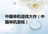 中國單機游戲大作（中國單機游戲）