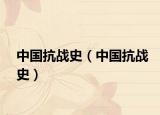 中國抗戰(zhàn)史（中國抗戰(zhàn)史）