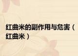 紅曲米的副作用與危害（紅曲米）