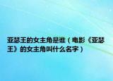亞瑟王的女主角是誰（電影《亞瑟王》的女主角叫什么名字）