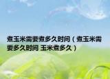 煮玉米需要煮多久時間（煮玉米需要多久時間 玉米煮多久）
