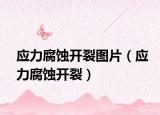 應(yīng)力腐蝕開(kāi)裂圖片（應(yīng)力腐蝕開(kāi)裂）