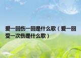 愛一回傷一回是什么歌（愛一回受一次傷是什么歌）